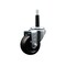 Service Caster 3'' SS Soft Rubber Wheel Swivel 3/4'' Expanding Stem Caster SCC-SSEX20S314-SRS-34 - alternate 1